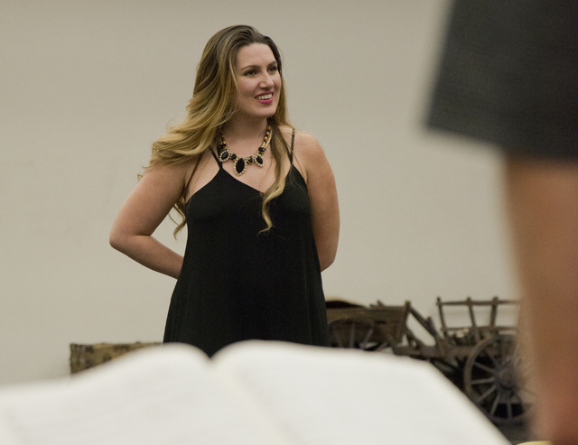 Suzanne Vinnik rehearses her role for this weekend's Opera Las Vegas production of "Carmen," which brings the Las Vegas native back to Southern Nevada. Daniel Clark/Las Vegas Review-Journal Follow ...