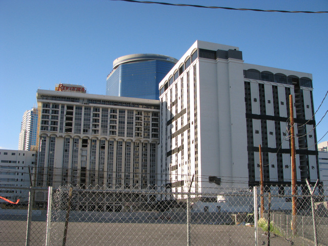 Reduced to rubble: Riviera's Monaco Tower imploded - Las Vegas Sun