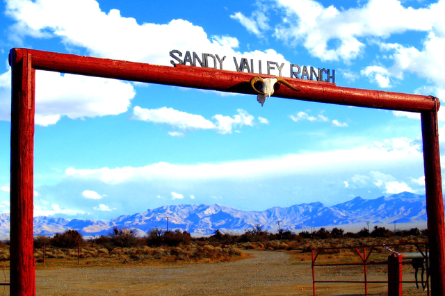 Sandy Valley Ranch, about 45 miles from Las Vegas, welcomes visitors year-round. (Courtesy)