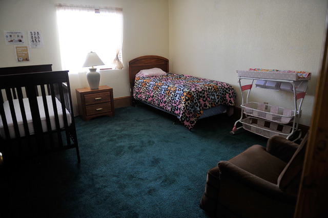 A view of one of the parenting teen rooms at the St. Jude's Ranch for Children in Boulder City on Friday, Feb. 6, 2015.  (David Becker/Las Vegas Review-Journal)