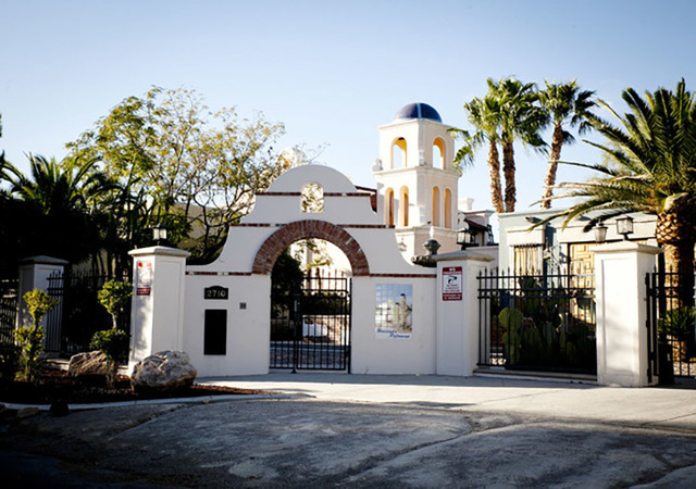 The Las Vegas mansion where Michael Jackson once lived, at 2710 Palomino Lane, northwest of Charleston Boulevard and Rancho Drive, is up for sale for $9.5 million. (courtesy Tonya Harvey)