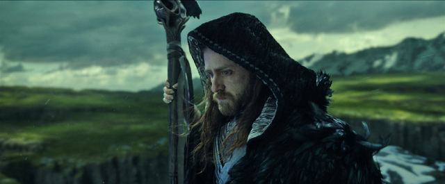 Magical guardian Medivh (BEN FOSTER) must protect Azeroth at all costs in Legendary Pictures and Universal Pictures' "Warcraft." (Legendary Pictures, Universal Pictures and ILM)