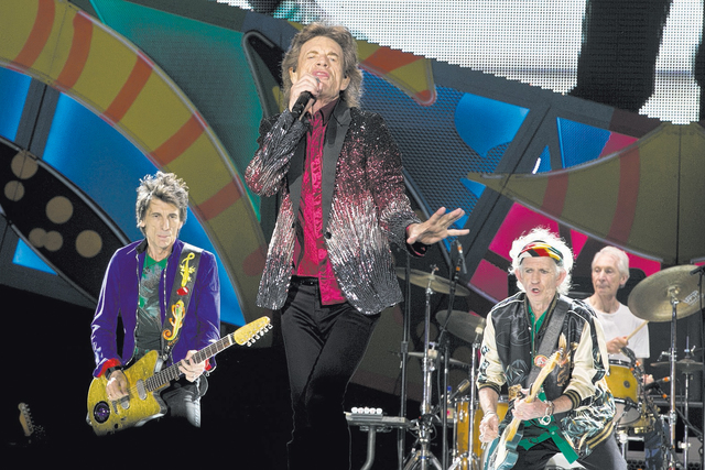 The Rolling Stones perform in Havana in March 2016. Top tickets to the band's October show in Las Vegas are $750. (Enric Marti/AP)