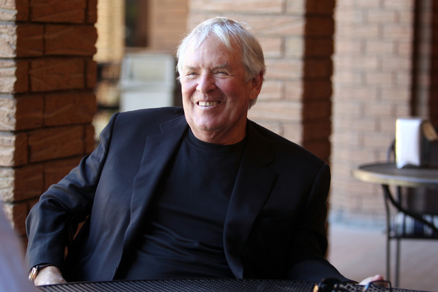 Bill Foley talks to a reporter at the Las Vegas Review-Journal offices in Las Vegas on Thursday, March 19, 2015. (K.M. Cannon/Las Vegas Review-Journal) (K.M. Cannon/Las Vegas Review-Journal)