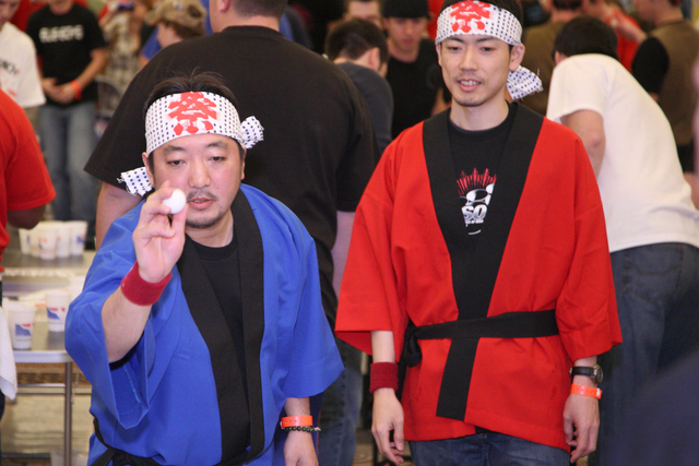 Action from the World Series of Beer Pong in 2015. (Courtesy)