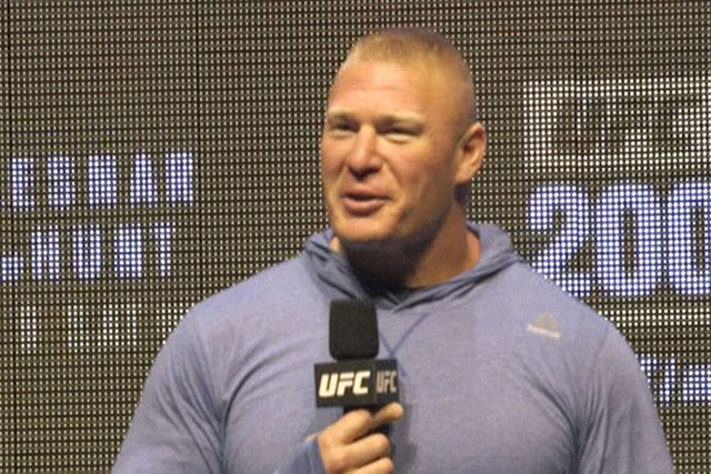 Brock Lesnar (Las Vegas Review-Journal)
