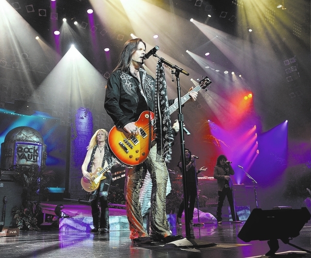John Payne performs in Raiding the Rock Vault at the LVH. (Denise Truscello/WireImage)
