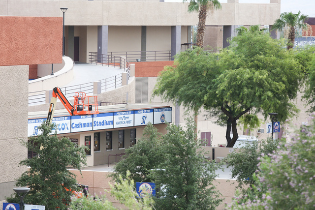 Cashman Field in Las Vegas is seen on Thursday, July 28, 2016. Cashman Center and Cashman Field are being considered as a location for the proposed NFL stadium. Brett Le Blanc/Las Vegas Review-Jou ...