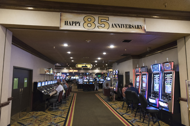An entryway to the casino floor at Railroad Pass hotel-casino in Henderson Friday, July 29, 2016. The hotel-casino celebrates its 85th anniversary this Monday. Jason Ogulnik/Las Vegas Review-Journal