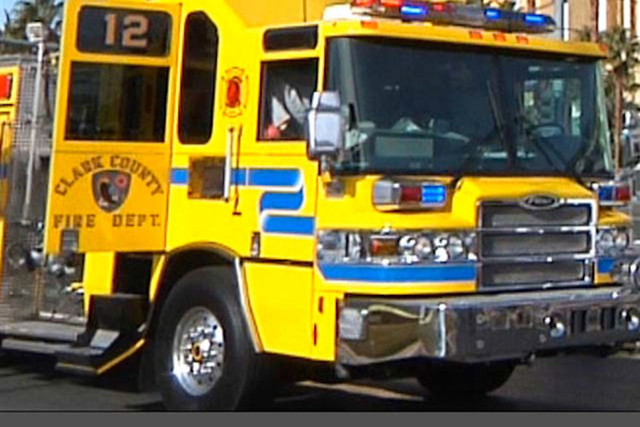 Clark County Fire Department (Las Vegas Review-Journal File)