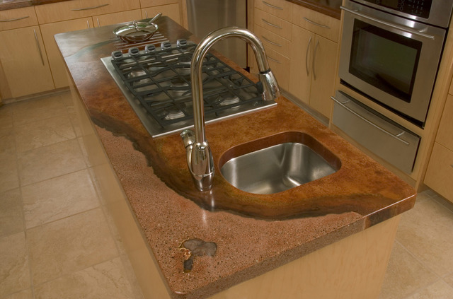 Concrete Countertops And Floors Can Be Customized Las Vegas