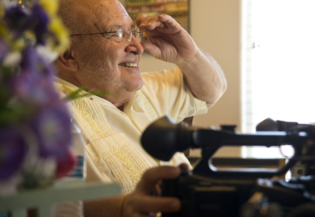Richard Kashanski, a local videographer, speaks with a reporter in his Henderson home on Monday, July 11, 2016. Kashanski is part of a team that has helped to uncover new evidence about the D.B. C ...