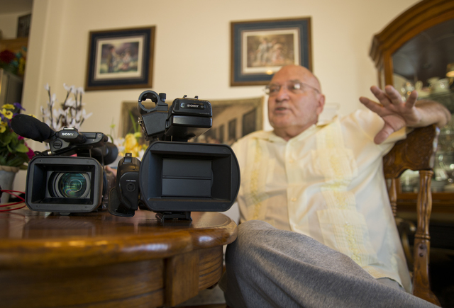 Richard Kashanski, a local videographer, speaks with a reporter in his Henderson home on Monday, July 11, 2016. Kashanski is part of a team that has helped to uncover new evidence about the D.B. C ...