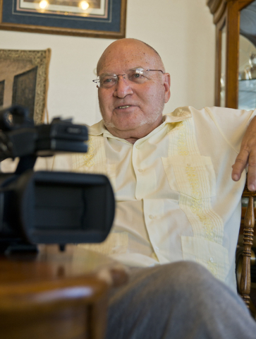Richard Kashanski, a local videographer, speaks with a reporter in his Henderson home on Monday, July 11, 2016. Kashanski is part of a team that has helped to uncover new evidence about the D.B. C ...