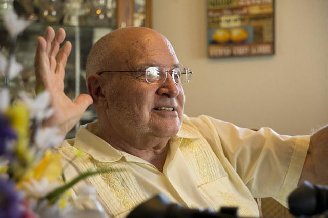 Richard Kashanski, a local videographer, speaks with a reporter in his Henderson home on Monday, July 11, 2016. Kashanski is part of a team that has helped to uncover new evidence about the D.B. C ...
