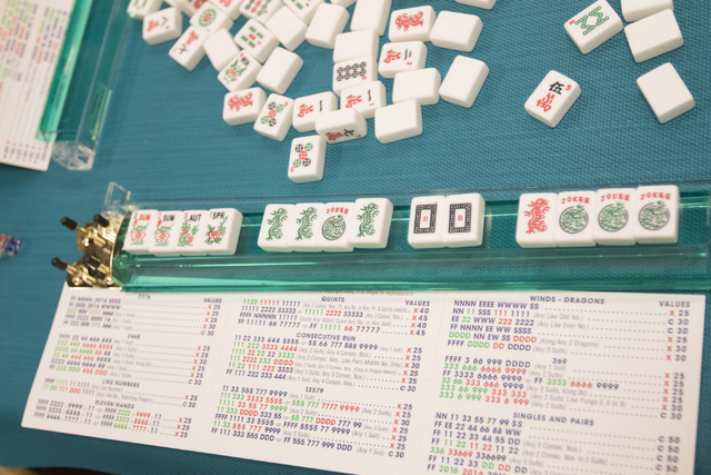 Mahjong Players Square Off During Westgate Championship Event Las Vegas Review Journal