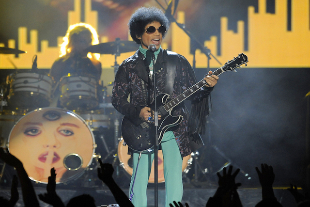Prince performs at the Billboard Music Awards at the MGM Grand Garden Arena in Las Vegas. (Chris Pizzello/AP)