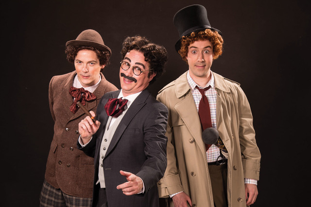 Wacky characters played by the even wackier Marx Brothers — Chico (Jim Poulos), Groucho (John Plumpis) and Harpo (Tasso Feldman) — get caught up in the 1920 Florida land boom in the  ...