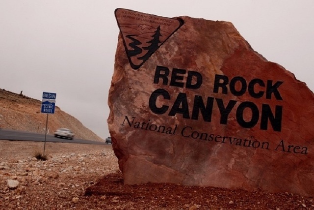 Red Rock Canyon National Recreation Area (David Becker/Las Vegas Review-Journal)