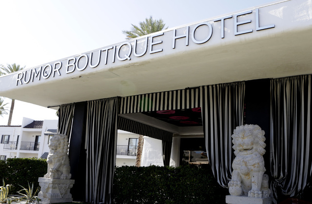 Neil Levine, retired police officer from New York City was shot and wounded during an attempted armed robbery in the parking lot of the Rumor Boutique Hotel, 455 E. Harmon Ave., Tuesday, July 19, ...