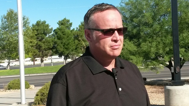 Rusty Cooper, Kingman, Arizona, police chief (Dave Hawkins/Special to Las Vegas Review-Journal)