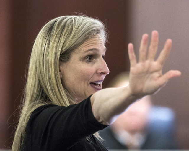 Attorney Tamerlan Godley makes oral arguments in front of the Nevada Supreme Court on Friday, July 29, 2016. Jeff Scheid/Las Vegas Review-Journal Follow @jeffscheid