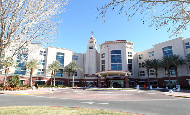 St. Rose Dominican Hospital-Siena Campus is seen Thursday, Feb. 14, 2013, in Henderson. (Las Vegas Review-Journal)