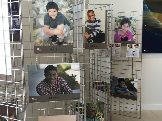 The Adoption Exchange’s “Heart Gallery” is on display through July 21 at Park Place Infiniti, 5555 W. Sahara Ave. Special to View