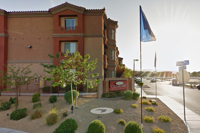 Trellis Park Crossroads apartment complex (Google Street View)