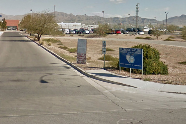 The Florence McClure Women's Correctional Center at 4370 Smiley Rd in Las Vegas. (Screengrab/Google Street View)