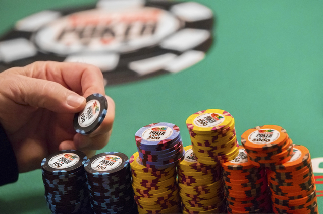 Prøve Studerende overførsel WSOP players say there's an art to stacking chips | Las Vegas Review-Journal