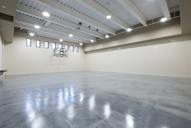 An indoor gym. (Courtesy of Shapiro & Sher Group)