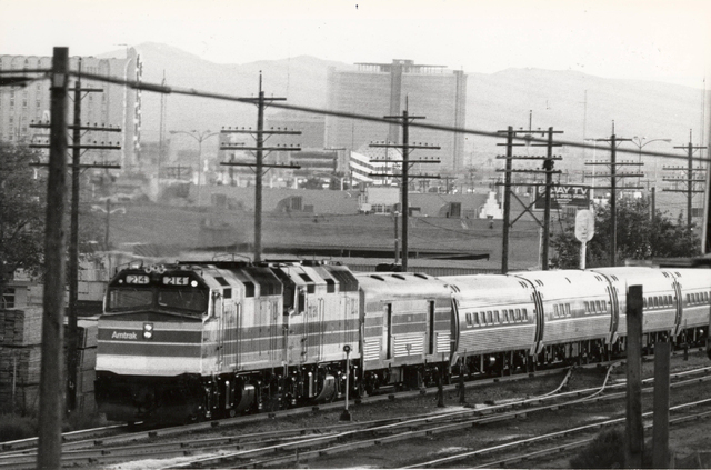 An Amtrak train is seen in this undated file photo. Las Vegas Review-Journal archives.