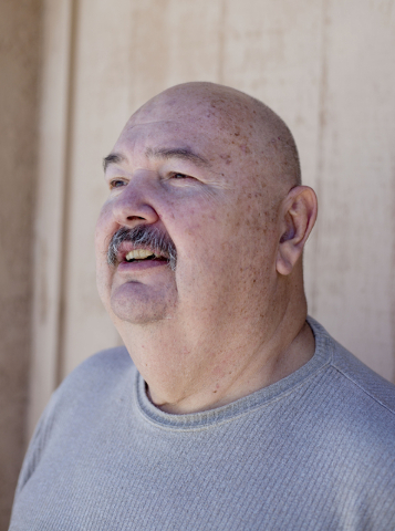 Fred Dunham, former Area 51 security guard, poses for a portrait at his home Thursday, Aug. 18, 2016, in Las Vegas. Elizabeth Page Brumley/Las Vegas Review-Journal Follow @ELIPAGEPHOTO