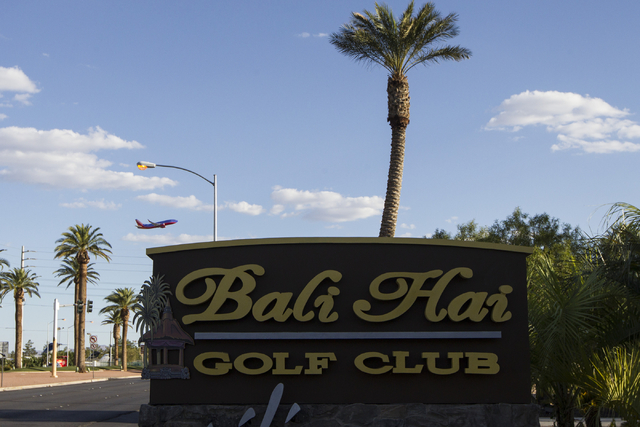 Bali Hai Golf Club is seen on Saturday, Aug. 6, 2016, in Las Vegas. Erik Verduzco/Las Vegas Review-Journal Follow @Erik_Verduzco