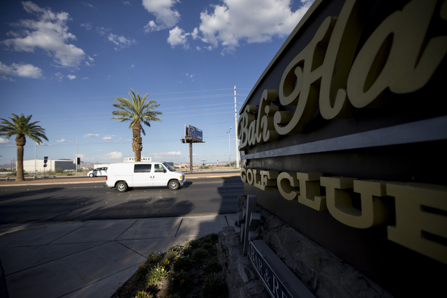 Bali Hai Golf Club is seen on Saturday, Aug. 6, 2016, in Las Vegas. Erik Verduzco/Las Vegas Review-Journal Follow @Erik_Verduzco