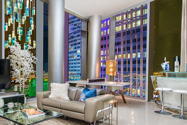 COURTESY
This 2,014-square-foot penthouse offers views of the Las Vegas Strip.