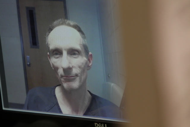 Rick Van Thiel speaks during an interview at the Clark County Detention Center in Las Vegas on Wednesday, Oct. 7, 2015. (Chase Stevens/Las Vegas Review-Journal Follow @csstevensphoto)