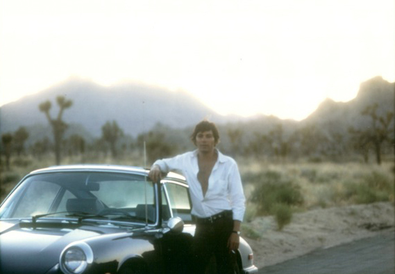 Jay Sebring at Joshua Tree in 1968. (Courtesy)