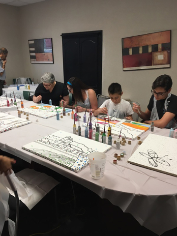 PaintFest America, a 50-day/50-stop event designed to reach the families, patients and staff of cancer facilities visited Nevada Aug. 3, 2016, at three Comprehensive Cancer Centers of Nevada. Spec ...