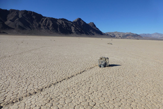 Racetrack Playa in Death Valley (Courtesy/National Park Service)