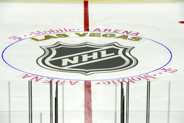 T-Mobile Arena installs an NHL professional hockey rink for the first time. Saturday, July 30, 2016. (Glenn Pinkerton/Las Vegas News Bureau)