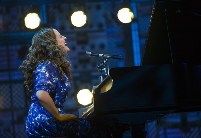 Carole King (Abby Mueller) plays Carnegie Hall in "Beautiful — The Carole King Musical," which opens at The Smith Center Tuesday with a new leading lady in the title role: Julia Knitel. Joan Mar ...