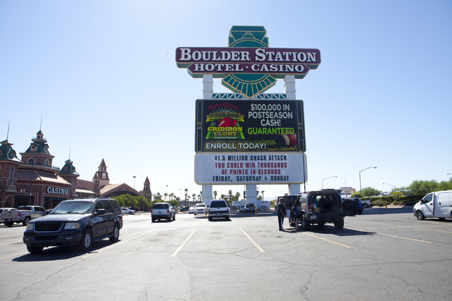 Boulder Station hotel-casino is shown on Tuesday, Sept. 6, 2016, in Las Vegas. Loren Townsley/Las Vegas Review-Journal Follow @lorentownsley