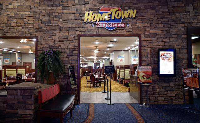 The Hometown Kitchen is seen at the Silver Nugget casino Tuesday, Sept. 13, 2016, in North Las Vegas. The restaurant in the casino was closed temporary after a North Las Vegas womanճ Faceboo ...