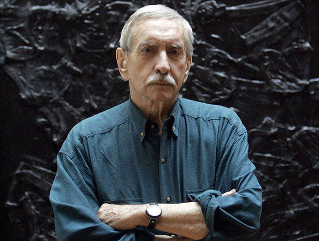 In this March 13, 2008, file photo, Edward Albee poses for a portrait in New York. (Mary Altaffer/The Associated Press)