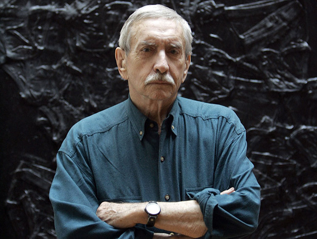 In this March 13, 2008, file photo, Edward Albee poses for a portrait in New York. (Mary Altaffer/The Associated Press)