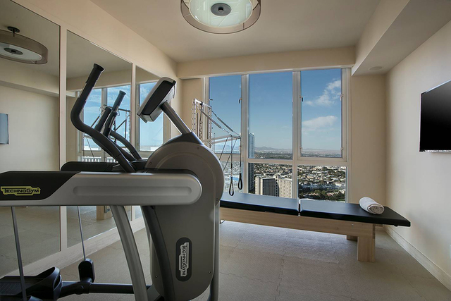 One of the bedrooms has been turned into a gym. (Courtesy)