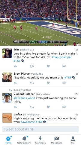 Twitter scores with live stream of Bills-Jets Thursday night game | Las  Vegas Review-Journal