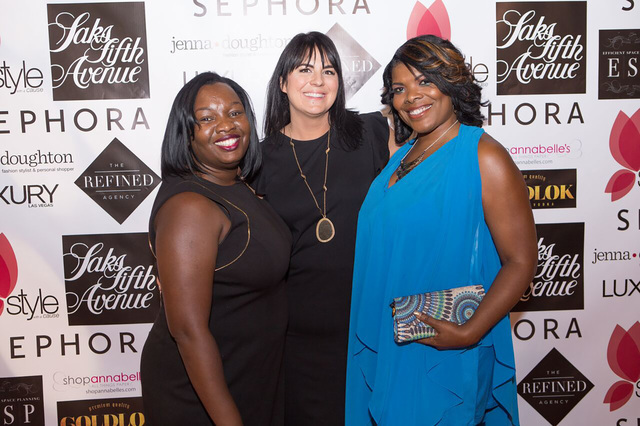 Dr. Tiffany Tyler (left) joins event founder Jenna Doughton (center) and Monica Ford (right).
